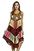 Riviera Sun 21662-MUL-3X Summer Dresses/Swimsuit Cover Up Multi
