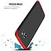 GKK Samsung Galaxy S7 Edge Case, Double Dip Ultra Slim Knight Series Case For Samsung S7 Edge Cover Hybrid PC [HARD] Full Protection Matte Phone Case (Red-Black-Red)