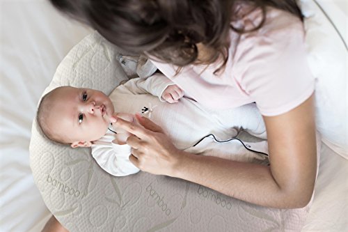 image for Asani Extra-Soft Breastfeeding Baby Support Pillow w/100% Hypoallergen