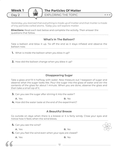 5th Grade Science: Daily Practice Workbook | 20 Weeks of Fun Activities (Physical, Life, Earth and Space Science, Engineering | Video Explanations Included | 200+ Pages Workbook)