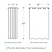 NICETOWN Biscotti Beige Blackout Curtains 84 inches Long for Bedroom - Thermal Insulated Solid Grommet Room Darkening Window Treatments Sound Reducing for Living Room (2 Panels, W52 x L84)