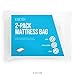 LUCID 2-Pack Mattress Moving and Storage Bags - Water and Dirt Resistant 2 mil Polyethylene - King