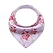 10-Pack Bandana Bibs Upsimples Baby Drool Bibs for Drooling and Teething, 100% Cotton, Super Absorbent, 10 Stylish Design Bibs for Baby Girls Infants Toddlers, Baby Shower Bib Gift Set