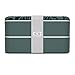 monbento - Bento Box MB Original Jungle with Compartments - 2 Tier Leakproof Lunch Box for Work and Meal Prep - BPA Free - Food Grade Safe - Nature Pattern - Green