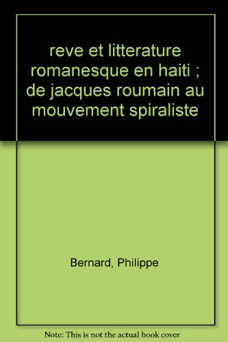 Rêve et littérature romanesque en Haïti