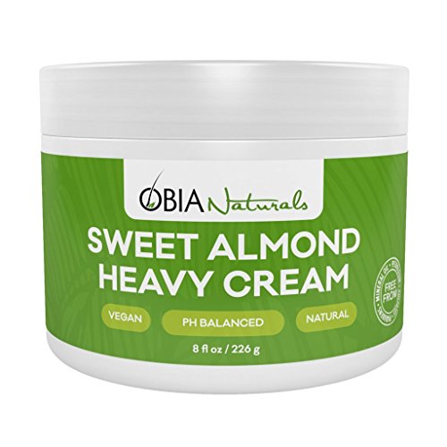 Obia Naturals Sweet Almond Heavy Cream 8oz / 226g