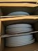Insulated Copper Coil Line Set - White (1/4