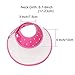 Vivifying Pet Cone for Cats and Small Dogs, 3 Size of Adjustable 5.7-8in Lightweight Recovery Elizabethan Collar for Cats, Puppies and Mini Dogs (Pink)