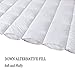 COSYBAY Premium Waterproof Mattress Pad- White Fitted Sheet Super Soft -Breathable Mattress Cover Stretches up to 21 Inches Deep Mattress Topper-Queen（60×80 Inch）