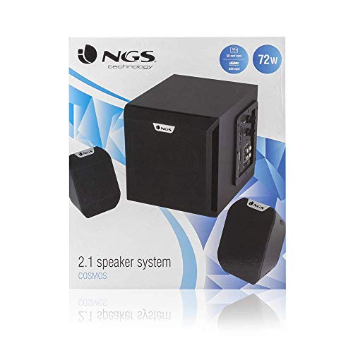 NGS,Multimedia 2.1 Speaker Cosmos,zwart. - Afbeelding 4