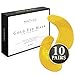 Matkas Nano-Active Gold Under Eye Collagen Patches, Treatment Mask for Dark Circles, Bags, Puffy Eyes, Anti-Aging and Wrinkles, Deep Moisturizing Improves Elasticity, Firming Eye Cool Hydro Gel Pads