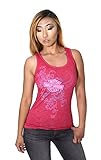 Harley-Davidson Womens Babydoll Burnout Slub Pink Sleeveless Tank (X-Large)