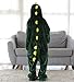 Beskie Kids Onesie Pajamas Unisex Dragon Halloween Costume with Slipper Age 2-10 Years