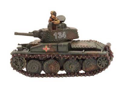 Flames Of War German Panzer 38(t) B Or C (ge022, Early - Mid War, 1 Figure)