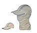 iColor Women Visor Sun Hats Cap Outdoor Anti-mosquito Mask Hat with Head Net Mesh Face UV Sun Protective