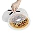 GETIEN Magnetic Microwave Splatter Cover, Microwave Plate Guard Lid With Steam Vent
