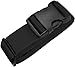 TRANVERS Deluxe Nylon Luggage Straps for Suitcases/Uprights/Duffels/Bags, 1-Pack Black
