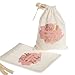 Ling’s Moment 10pcs 5”x7” Gold Foil Bride Tribe Bridesmaid Favor Bag for Wedding Bridal Shower Bride to Be Favor Bags