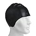 KATTEONG Swimming Cap Silicone Non-toxic Tasteless Long Hair Swim Cap with 3D Ergonomic Design Ear Pockets and Great High Elasticity for Teenagers Women and Adults Keeps Hair Clean Ear Dry