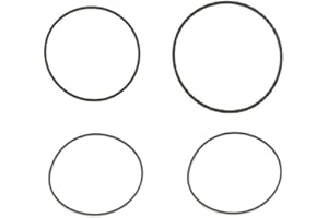 Kit de courroies en Caoutchouc Pour lecteur de Cassettes Cassette Tape Deck Rubber Belts Kit (4 Belts) Compatible with Sony A