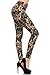 R518-PLUS Lush Chinoiserie Print Fashion Leggings