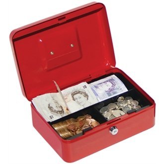 Phoenix CG766 Phoenix Cash Box, Model: Cb0017, Red, Size 2