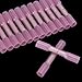 Pixnor Butt Connectors,Heat Shrink,15-24 AWG Crimp And Seal,100-Pack(Pink)