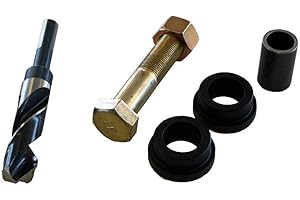 MOONLIGHT DIESEL Death Wobble Track Bar Fix with Drill fits Ford 2005-2018 SRW Superduty 4x4