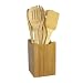 Oceanstar KT1279 Bamboo Cooking Utensil Set, Natural primary