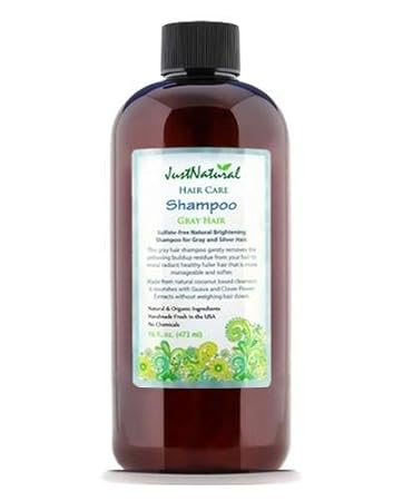 Buy Just Natural Products Gray Hair Shampoo Best Shampoo To Use
