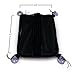 Paddle Board Accessories - SUP Cooler Bag Mesh Top in One, Plus a Bonus 2L Waterproof Dry Bag (Black, 1 Pack)
