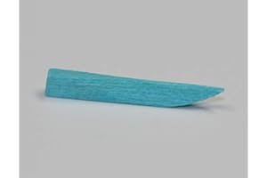 S&DENT SDent® 2 Boxes = 200pcs Blue Dental Natural Wooden Ploy Interdental Wedges Endodontics Disposable Diastema Wooden Poly Wedges for Endodontic Treatment 100pcs/Size/Color/Box