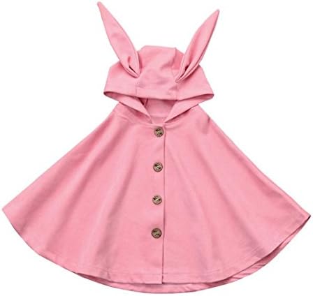 TRENDINAO Toddler Kids Girls Hooded Cloak Cape Clothes Coat Outwear