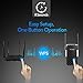 ROCK SPACE WiFi Range Extender - 300Mbps 2.4G WiFi Repeater Wireless Signal Booster, 1615 sq.ft (40 ft Range) 360 Degree Full Coverage N300 WiFi Range Extender Repeater. No Dead Zone, Simple Operation