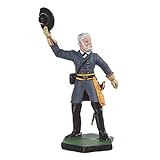 danila-souvenirs Tin Toy Soldier US Civil war Confederates General Robert Lee Hand Painted Metal Sculpture Miniature Figurine 54mm #5.11