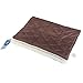 Tinksky Pet Dog Cat Soft Fleece Thermal Bed Mat Cushion Thermal Self-Heating Bed Pads for Pets - Size M (Brown)