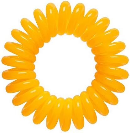 Mi Ti Salon Hair Bobble Traceless Hair Ring And Bracelet - Orange Invisible Hair Bobble Pain Free Hair Band, Reduces Split Ends by MiTi