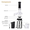 PureMate-1000W-NaturoPure-Powerful-Whole-Fruit-and-Vegetable-Juice-Extractor-Centrifugal-Juicer-Machine-with-2-Speed-Settings-BPA-Free-75MM-Wide-Mouth-with-1L-Juice-Jug-2L-Pulp-Container PureMate Juicer Machines, 1000W Powerful Juicer Extractor Quick Juicing for Whole Fruit and Vegetable, BPA-Free with 2…