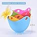 Amabest 6pcs Egg Poacher with Stand Design FDA Mini Silicone Egg Poacher Cups Egg Cooker No BPA Egg Bites Molds Poached Egg Maker Cups, for Microwave, Egg Poacher Pan, Egg Cookware, Stovetop