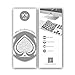 All-inside White Keyboard Cover for iMac Wired USB Keyboard