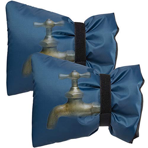 Outdoor Faucet Cover for Winter Freeze Protection Socks Insulation Covers Upgraded Medium Size