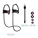 Wireless Bluetooth Running Headphones Sports Earphones with Mic, Bass Stereo Headset, IPX7 Sweatproof and Noise Cancelling Earbuds by Accering