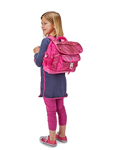 Bixbee Sparkalicious Glitter Backpack - Medium - Ruby Raspberry