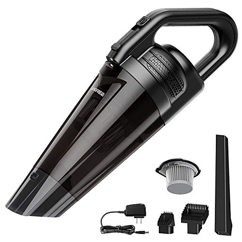 LANGREE Portable Handheld Vacuum Cordless Cleaner, Powerful Cyclonic