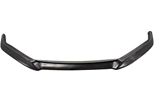 IKON MOTORSPORTS, Front Bumper Lip Compatible with 2013-2016 Scion FRS, GT Style Unpainted Black PU Add-On Splitter Spoiler Valance Chin Diffuser Body kit, 2014 2015