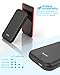 15000mAh Portable Power Bank, External Battery Pack with 2.4A USB Port Output, Built- in AC Plug, Charging Cable Compatible with iPhone, Android (Black)