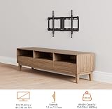 Amazon Basics Low-Profile TV Wall Mount, 81.2-218 cm, Black, Horizontal Post view 8