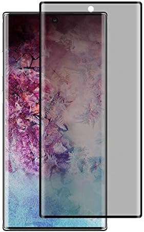Galaxy Note 10 Privacy Screen Protector UV Full Glue FITS with All Cases Note 10 Screen Protector | Fits Samsung Galaxy Note 10 | UV Screen Protector (Privacy, Note 10)