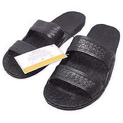 Pali Hawaii Black JANDAL + Certificate of