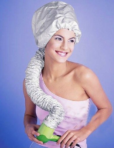 Click Here to See More Images Women Hair Dryer Soft Hood Bonnet Attachment Haircare Salon Hairdressing Hat